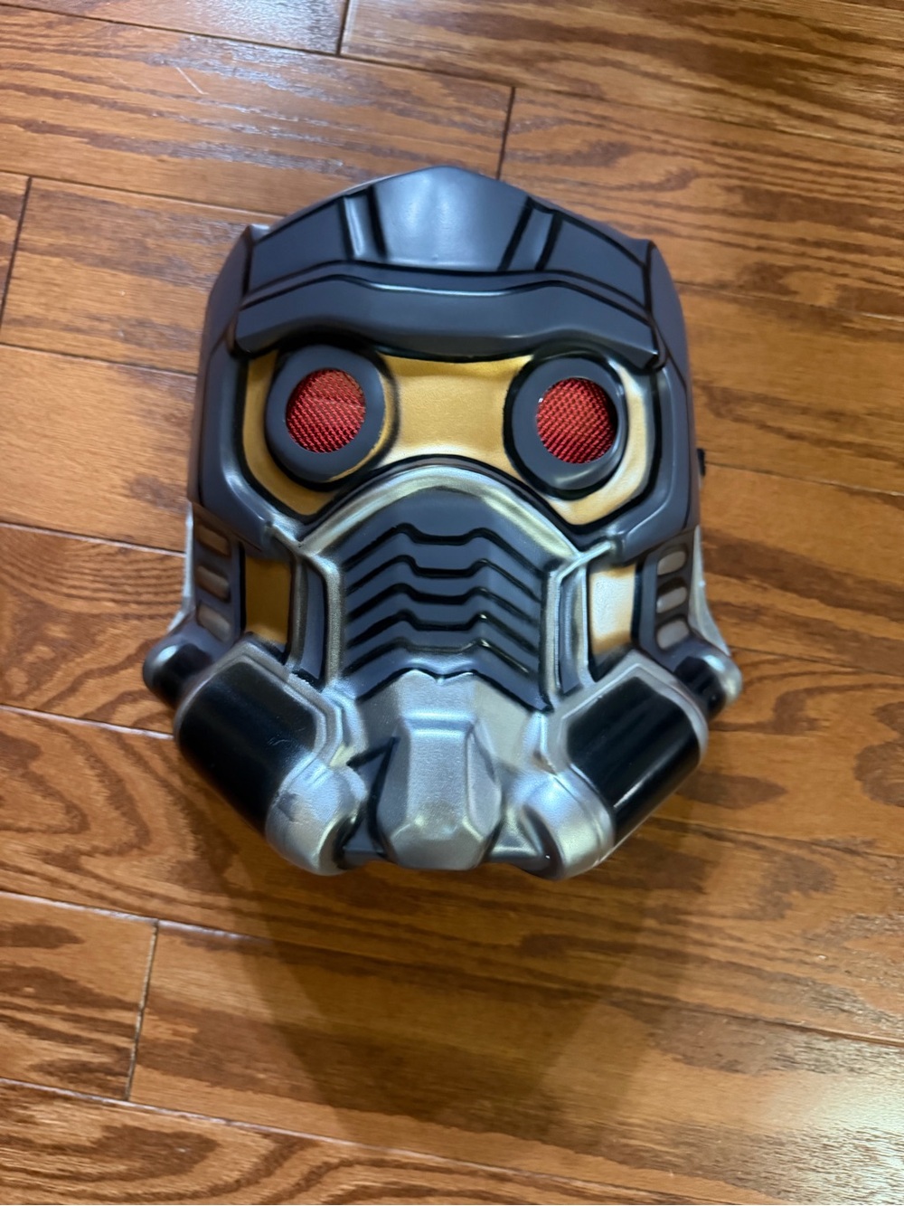 Marvel Star-Lord Decorative Mask in Gold, Black and Red